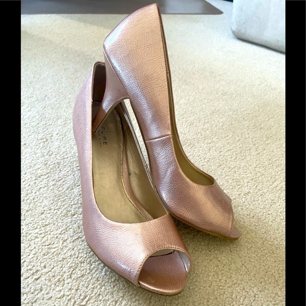 PURE peep toes